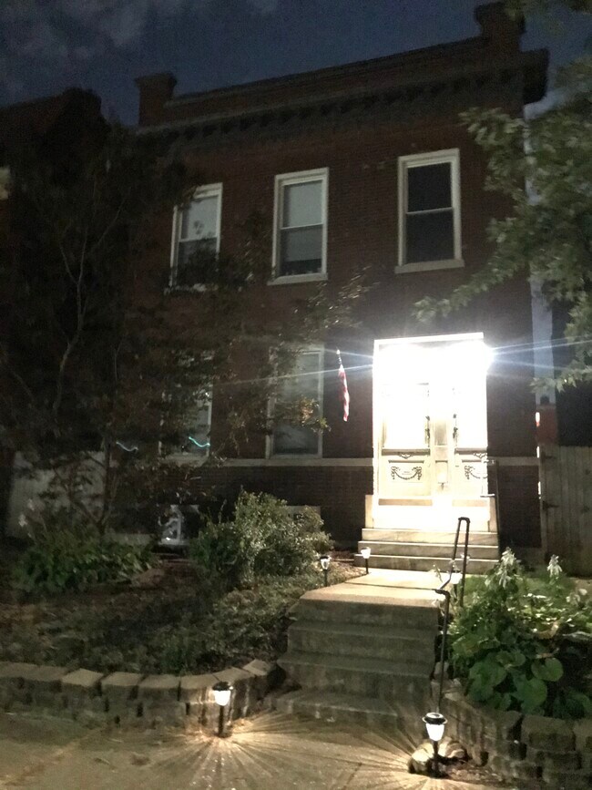 front at night - 3632 Wyoming St