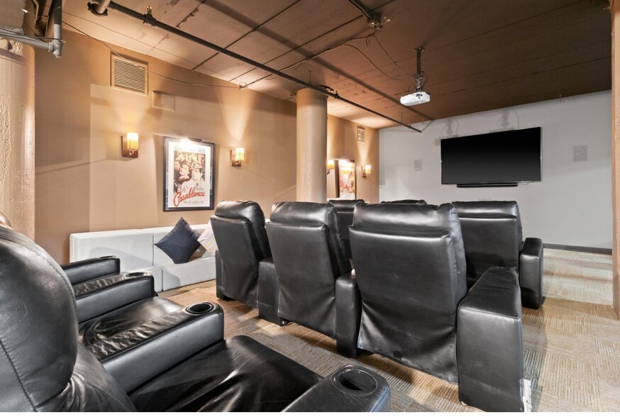 Interior theatre room amenity - 270 E Highland Ave