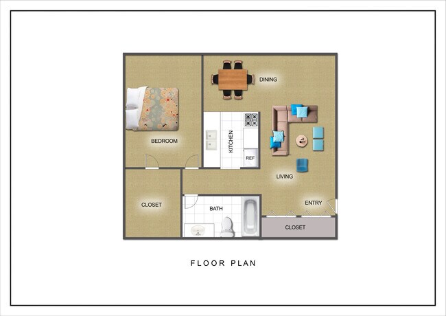 Floorplan - Grand Place Apartments | 2158