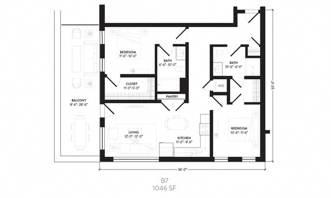 Floorplan - The Lydian