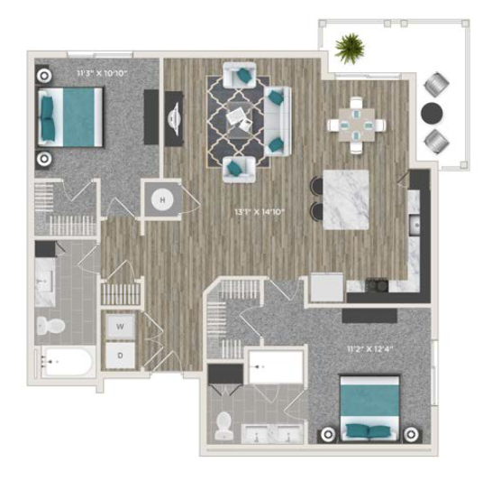 Floorplan - The Abbey