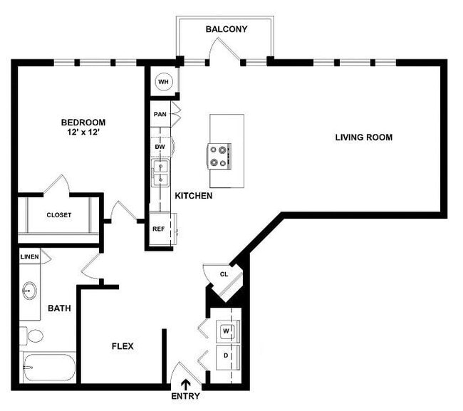 Floorplan - Centric LoHi by Windsor