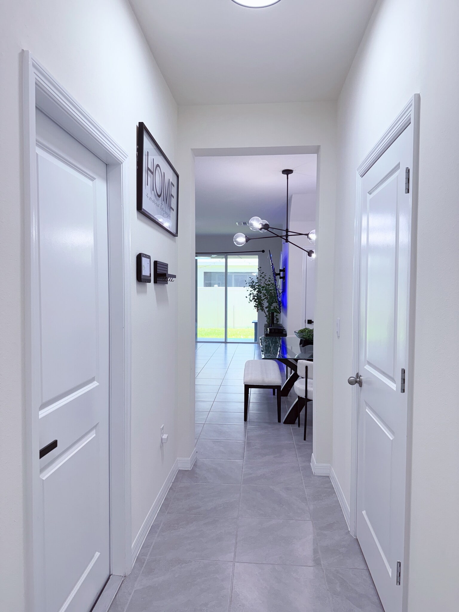 Hallway to Half Bathroom - 17206 Amber Aspen Way