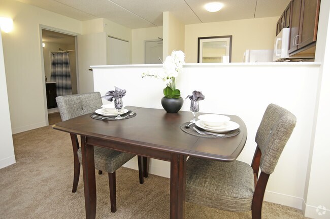 1 BR, 1 BA - dining area - Midway Pointe Senior Residences