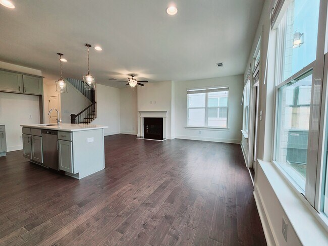 Hall view - 110 Auburn Crossing Way