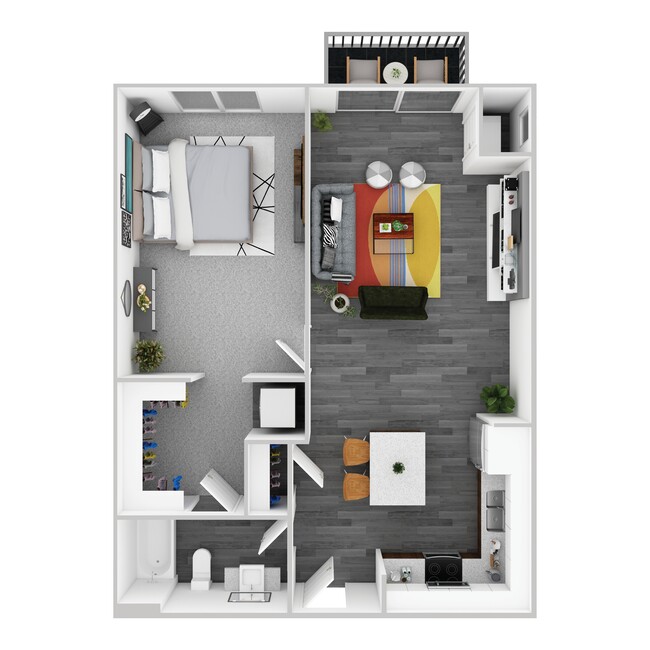 Floorplan - Parker Station Flats