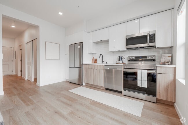 1BR, 1BA - 565SF - Kitchen - The Meadowlark