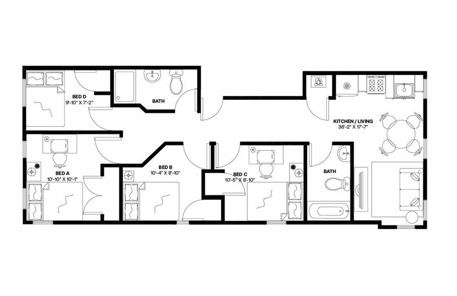 Building Photo - Room in Shared 4 bed/2 bath home