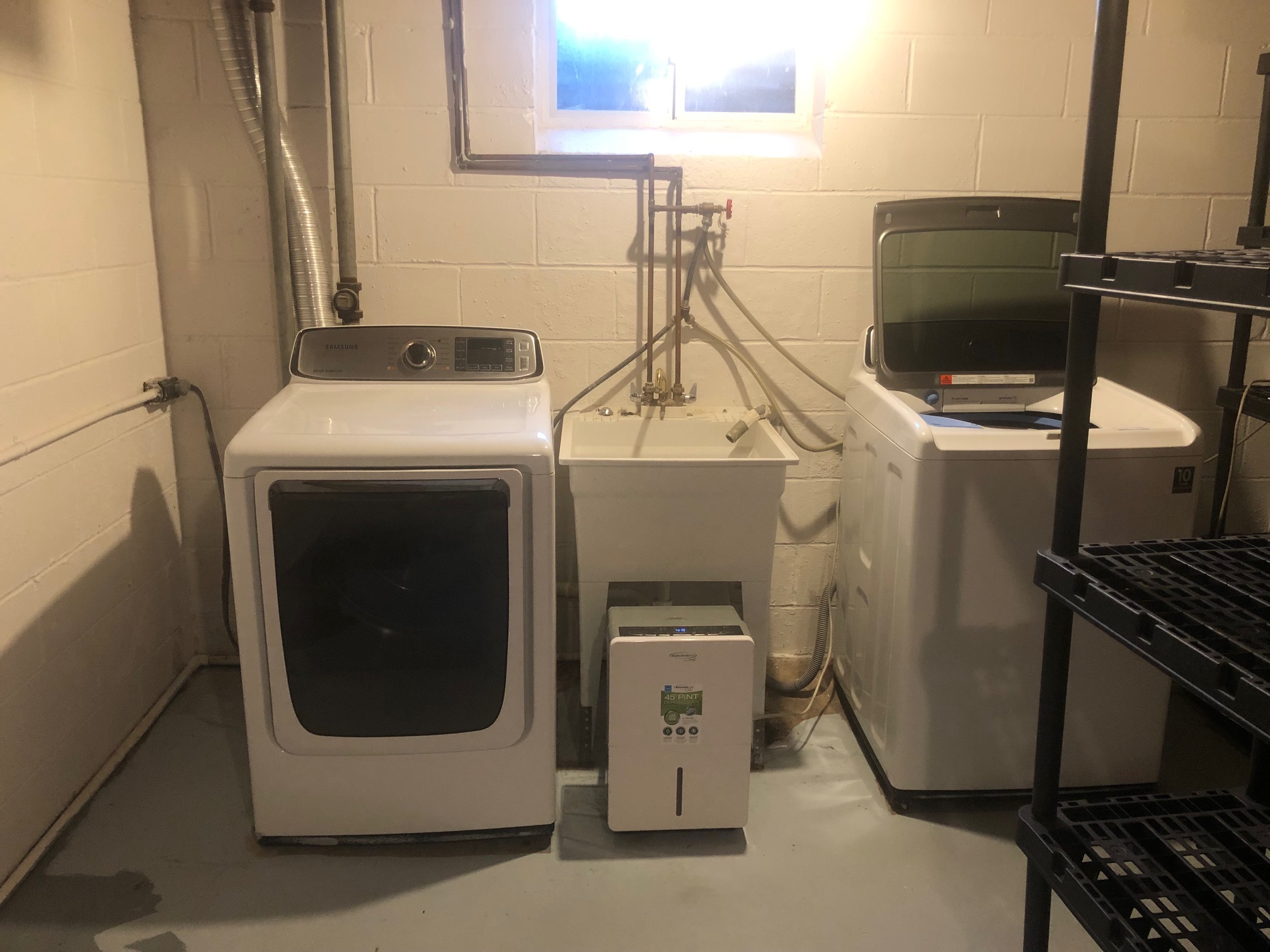 laundry in basement - 8200 Vincent Ave S