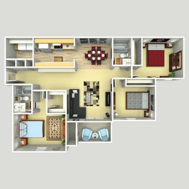 Floorplan - Magnolia Place at Stockbridge