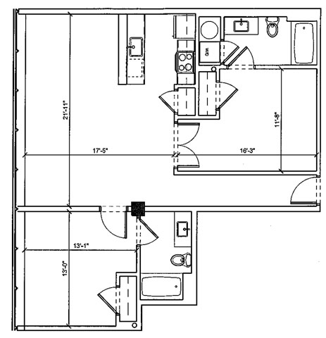 Floorplan - 2040 Market