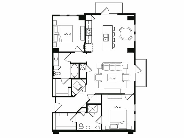 The Suites - S2 - Cantabria at Turtle Creek