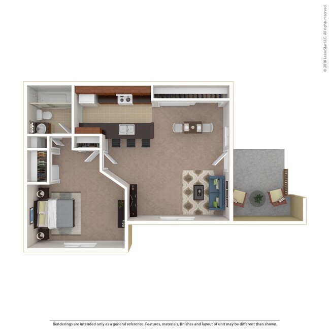 Floorplan - Arborelle Apartments