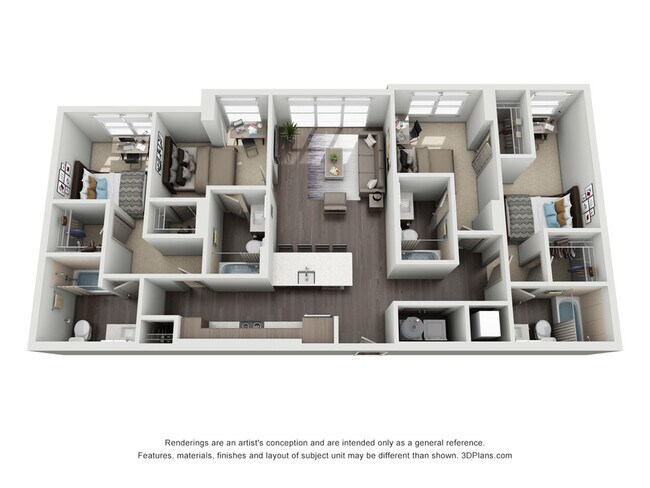 Aspire San Marcos D2 Floor Plan - Aspire San Marcos