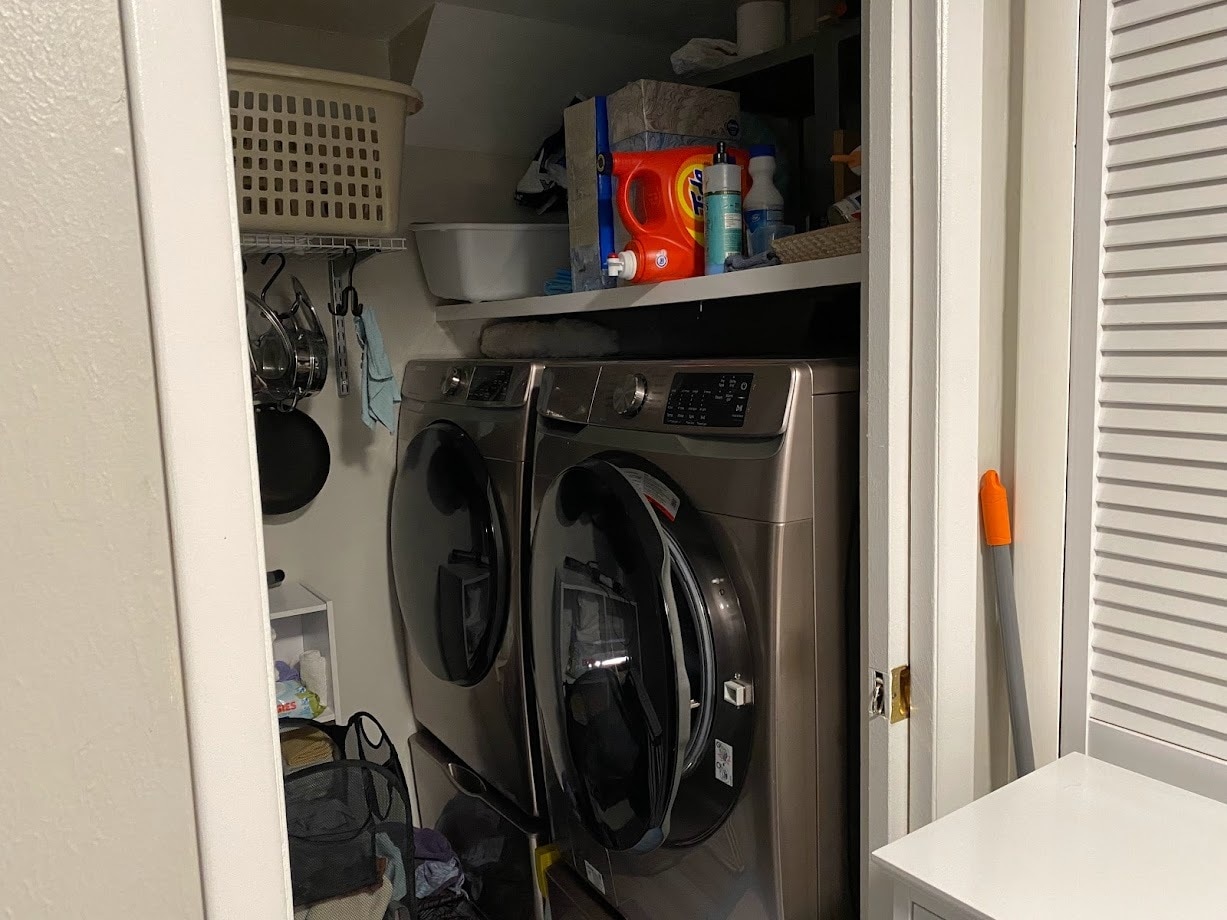 Full size laundry on 1st level - 421 S Balsam St