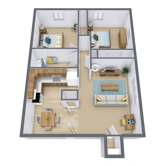 Floorplan - Crown Court 1