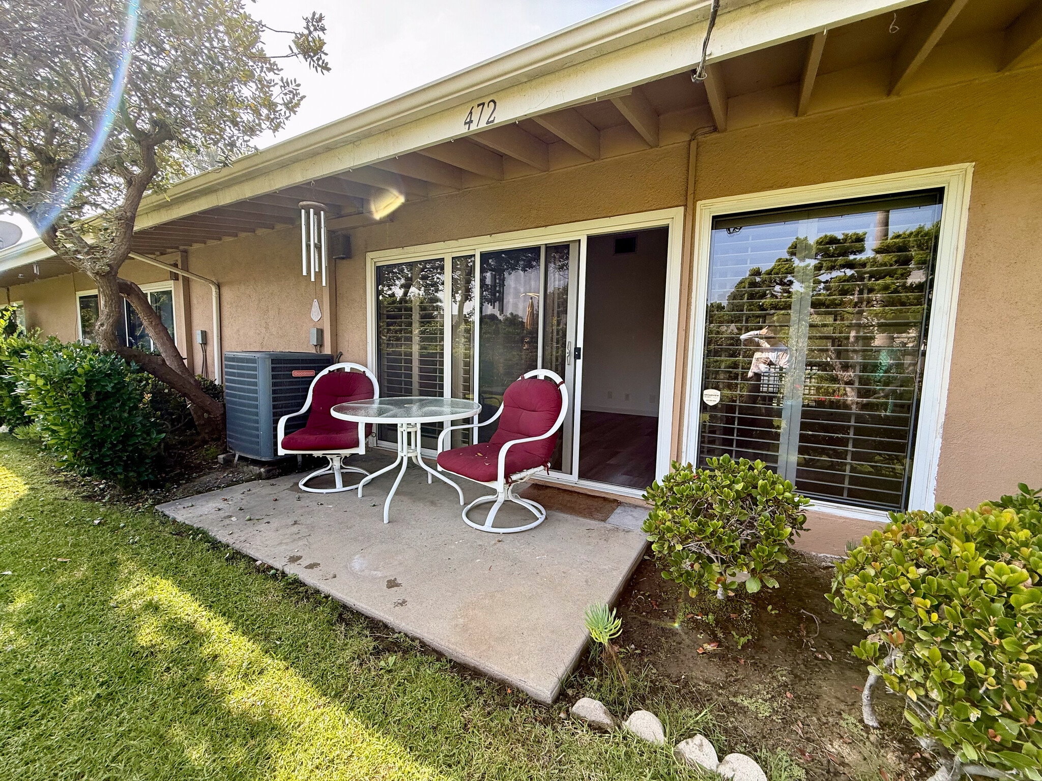 Patio off of living room - 3500 W Manchester Blvd