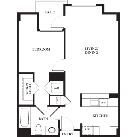 Floorplan - Strata at Mission Bay Apartments