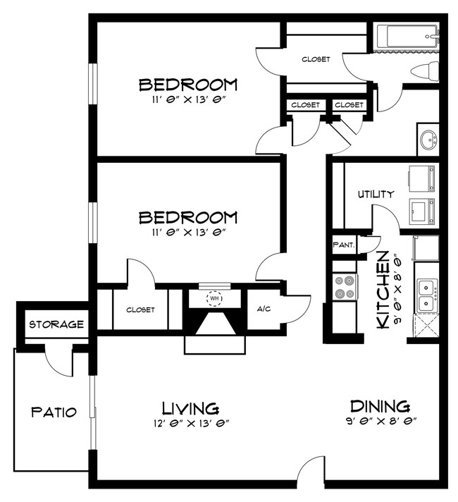 Floorplan - Cannongate Apartments