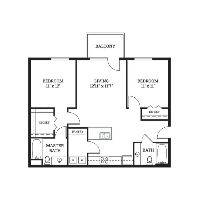 Floorplan - Parkside Apartments (TX)