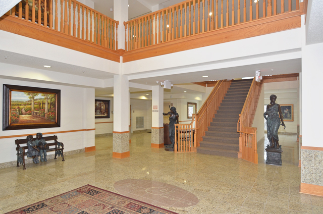 Main Lobby - Crown Villa Apartments