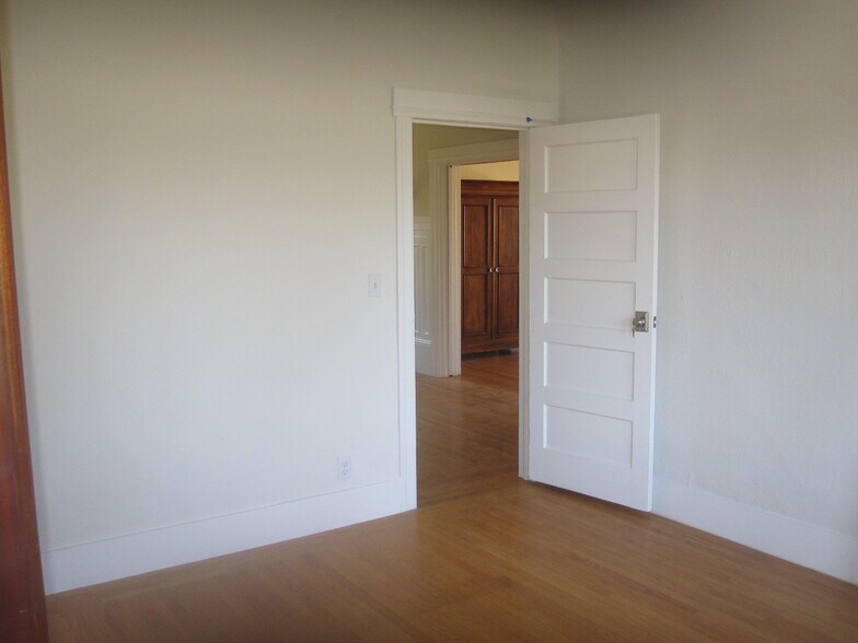 Back bedroom door (enters to kitchen) - 5826 Occidental St