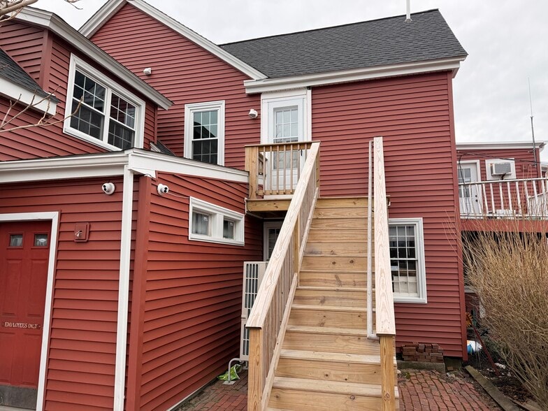 Private gated back entrance. - 396 Main St