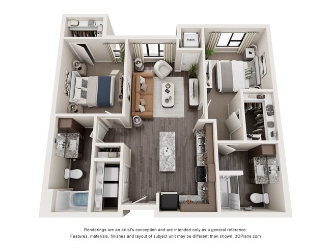 Floorplan - Decatur Landing I & II
