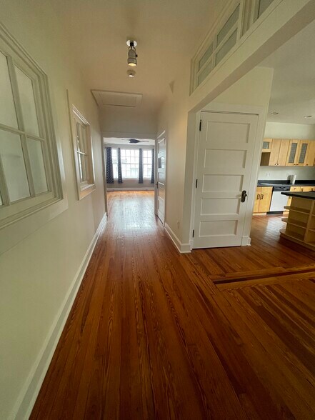 Main hall to living room - 417 E 6th St