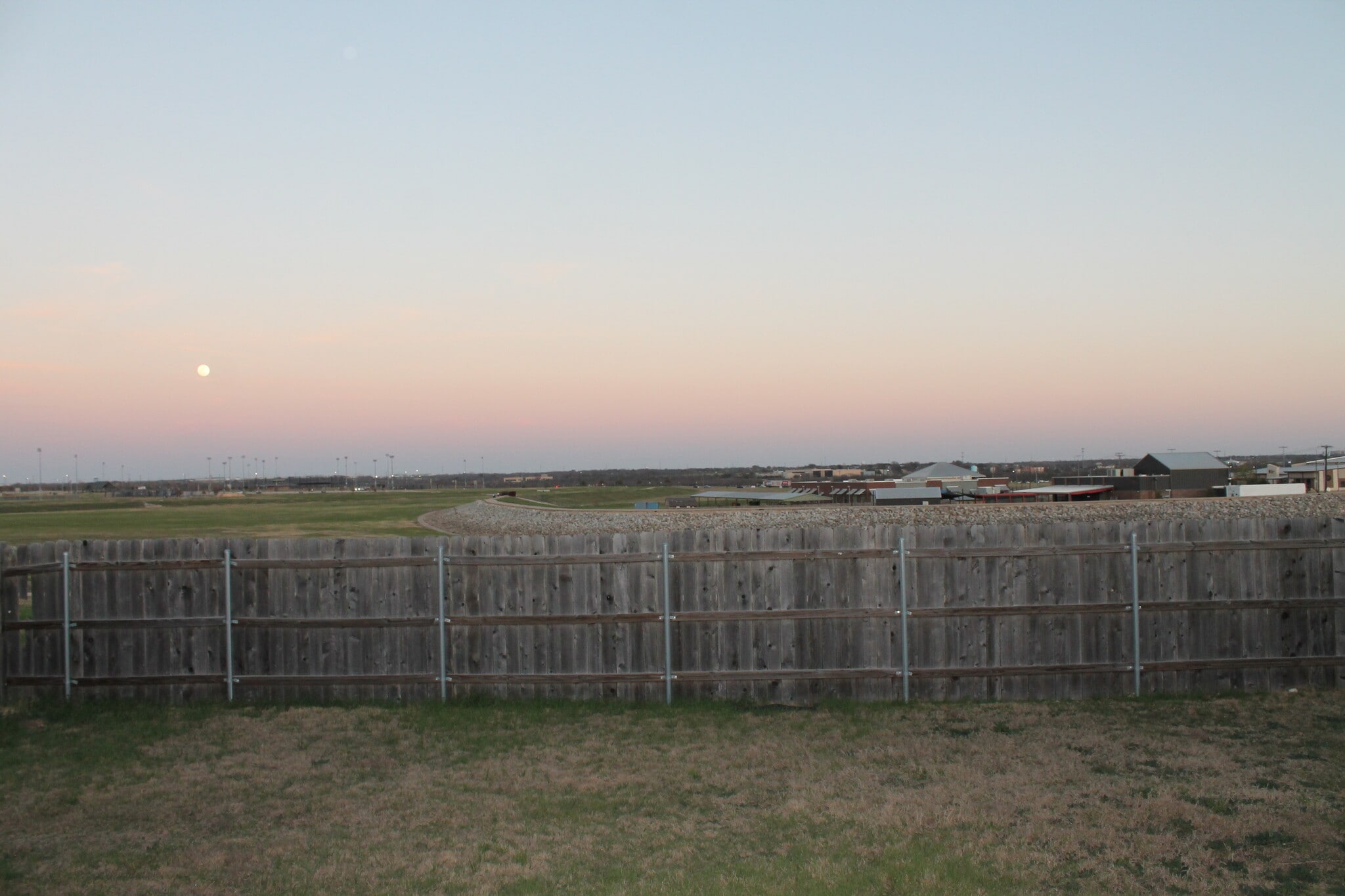 Back yard view of CrossRoad Park - 1027 Aurora Grove Bnd