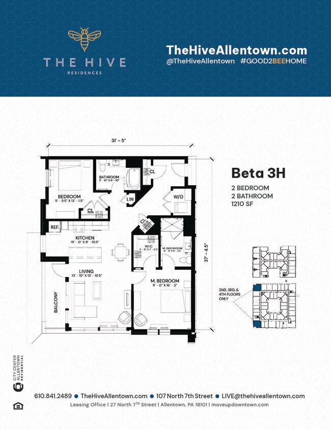 Floorplan - The Hive