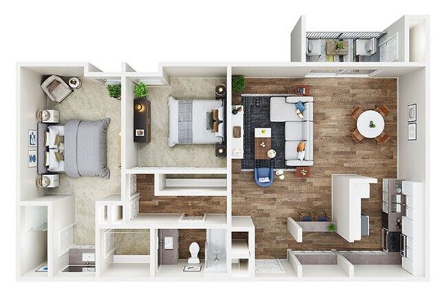 Floorplan - The Villas at Woodland Hills