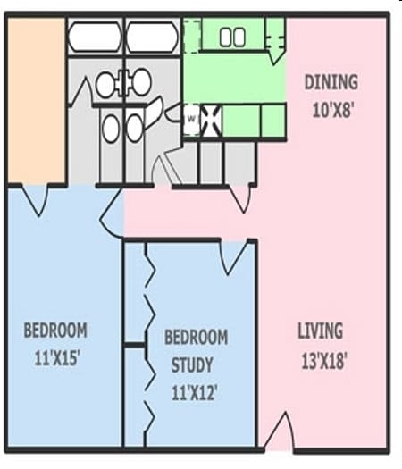 2BR/2BA - Prestonwood