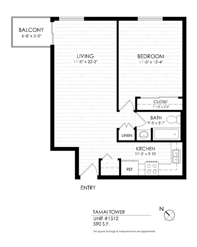 Floorplan - Tamai Tower at Sakura Square