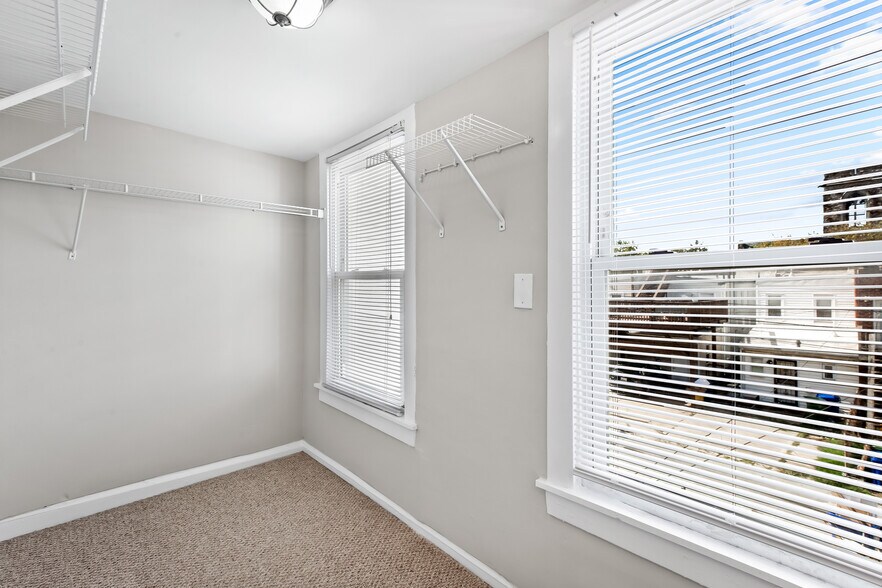 Back bedroom closet - 1432 Patapsco St