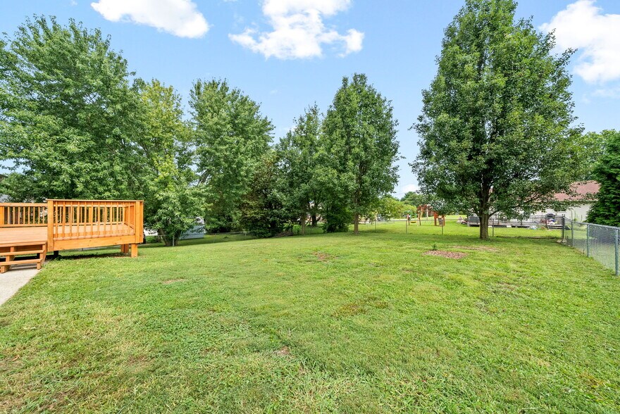 Large Fenced-In Yard - 313 Grassland Dr