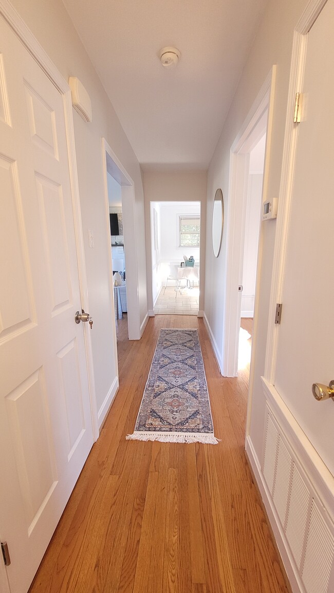 Hardwood floors throughout - 7109 Peachtree Rd