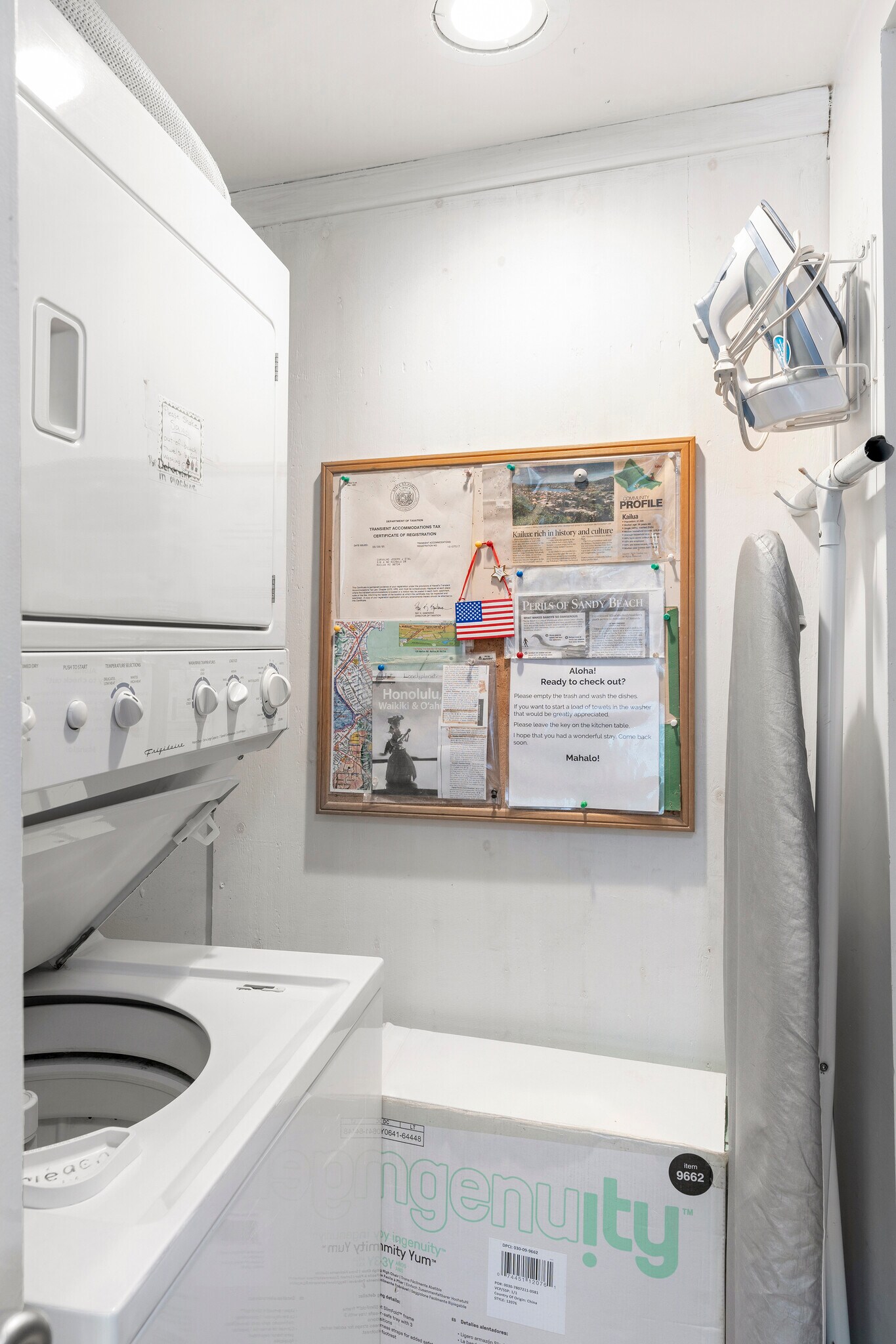 in suite washer & dryer - 516A N Kainalu Dr