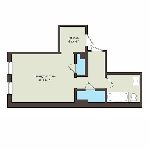 Floorplan - 5120 S. Hyde Park Boulevard