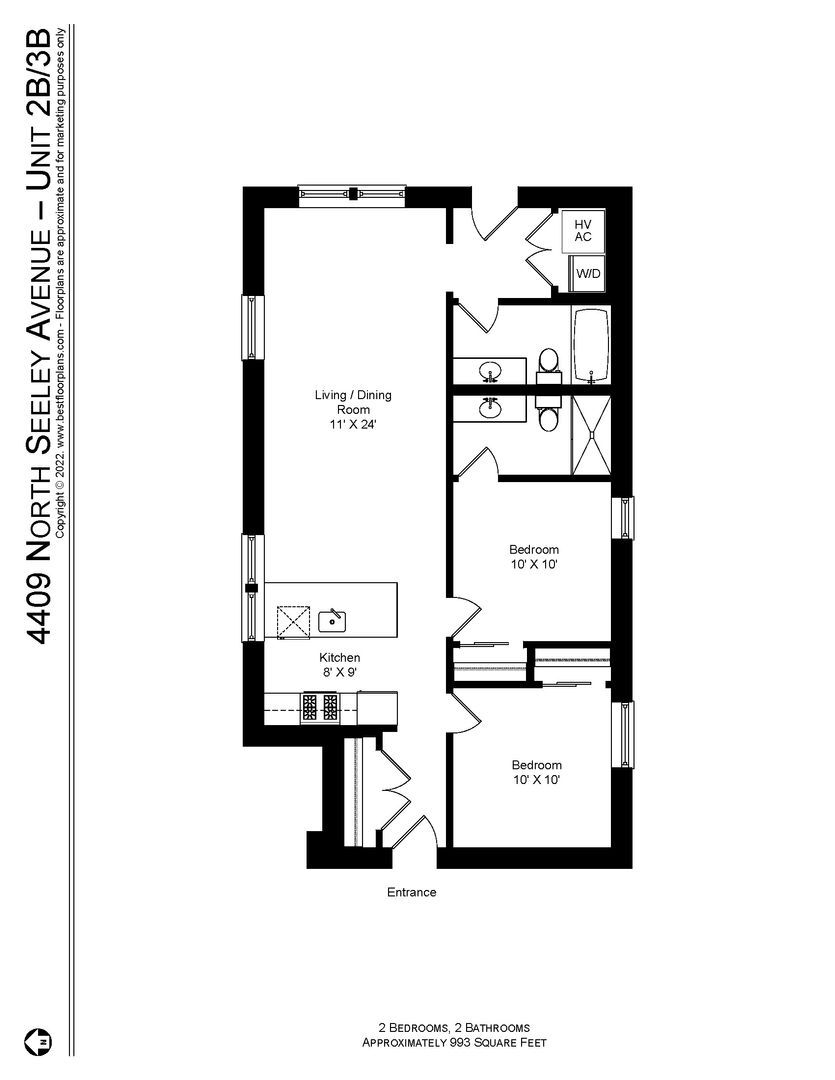 Building Photo - 4406 N Seeley Ave