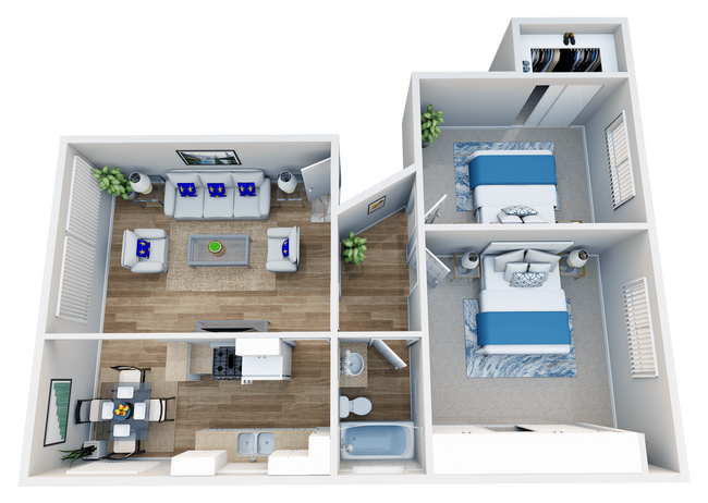 Floorplan - Variel Apartments