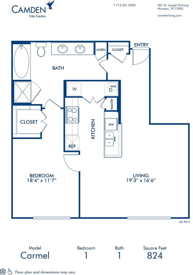Floorplan - Camden City Centre