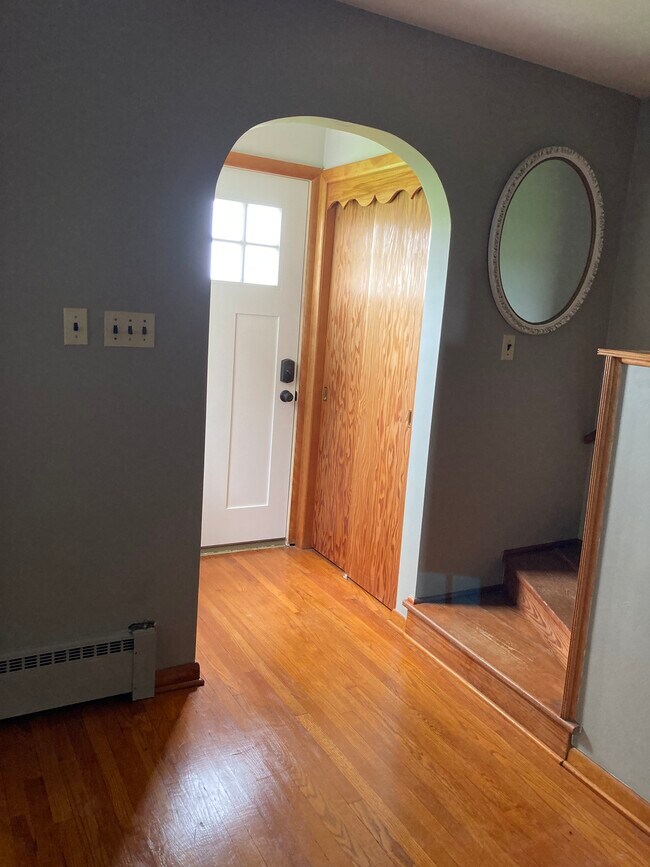 Front entry and up the stairs - 8370 N 300 W-90