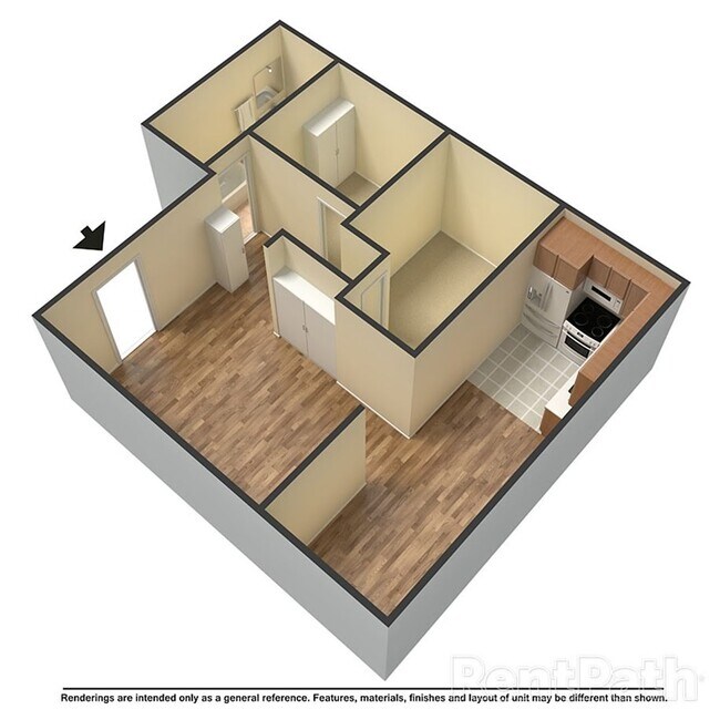Building Photo - 840 SqFt 2 Bedroom Apartment