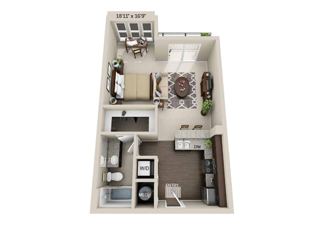 Floorplan - AVA South End