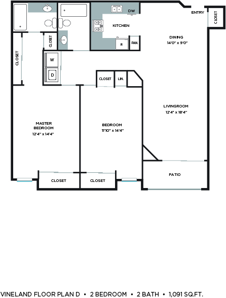 Floorplan - Vineland Gardens