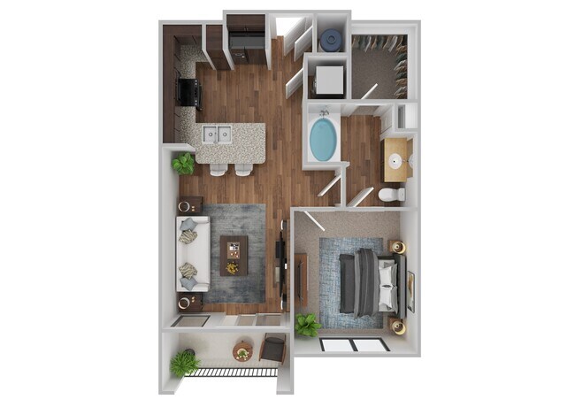 A1 Floor Plan - The Henry at New Forest