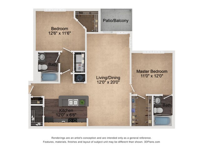 Primary Photo - Monte Carlo Luxury Two Bedroom Two Bath