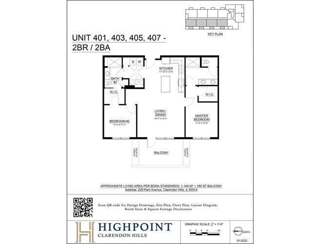 Floorplan - HIGHPOINT Clarendon Hills