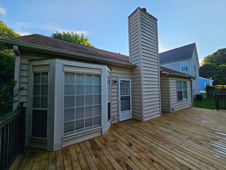 Rear of Home, Deck - 10430 Brawley Ln